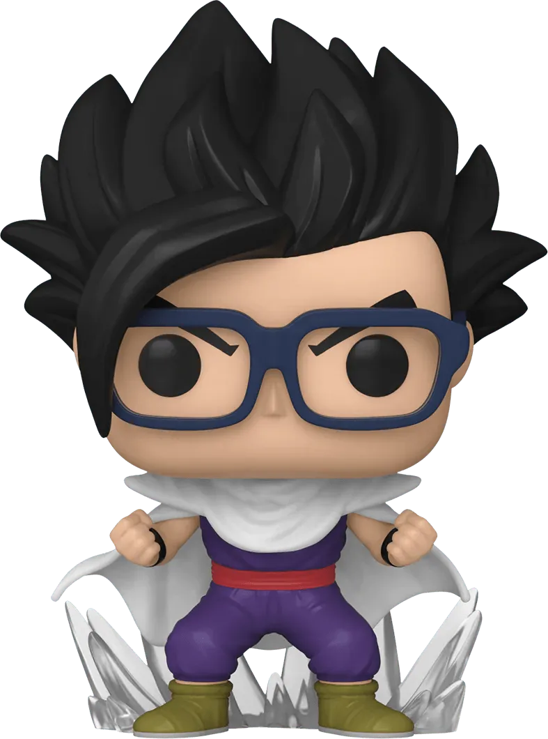 FUN82464BUNDLE Dragon Ball Super: Super Hero - Gohan in Cape US Exclusive Pop! Vinyl Chase Bundle / Case [RS] - Funko - Titan Pop Culture