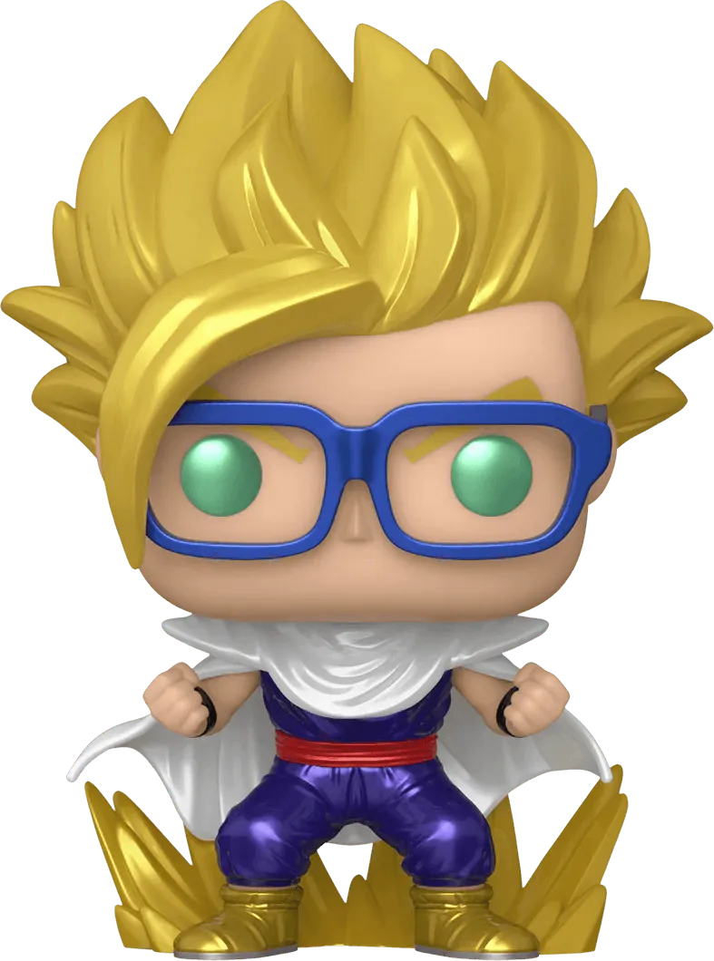 FUN82464BUNDLE Dragon Ball Super: Super Hero - Gohan in Cape US Exclusive Pop! Vinyl Chase Bundle / Case [RS] - Funko - Titan Pop Culture