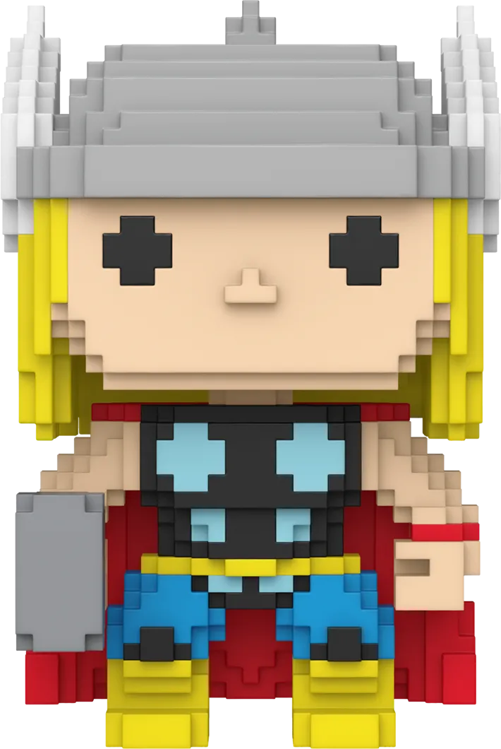 FUN82481 Marvel: 8-Bit - Thor 8-Bit US Exclusive Pop! Vinyl [RS] - Funko - Titan Pop Culture