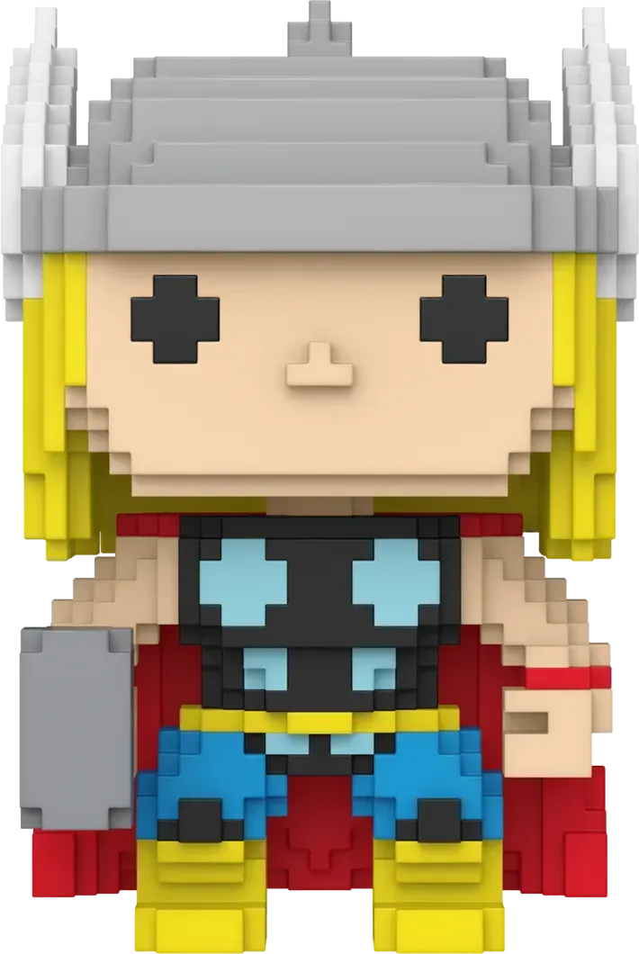 FUN82481 Marvel: 8-Bit - Thor 8-Bit US Exclusive Pop! Vinyl [RS] - Funko - Titan Pop Culture