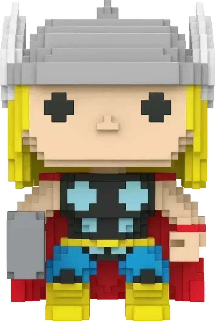FUN82481 Marvel: 8-Bit - Thor 8-Bit US Exclusive Pop! Vinyl [RS] - Funko - Titan Pop Culture