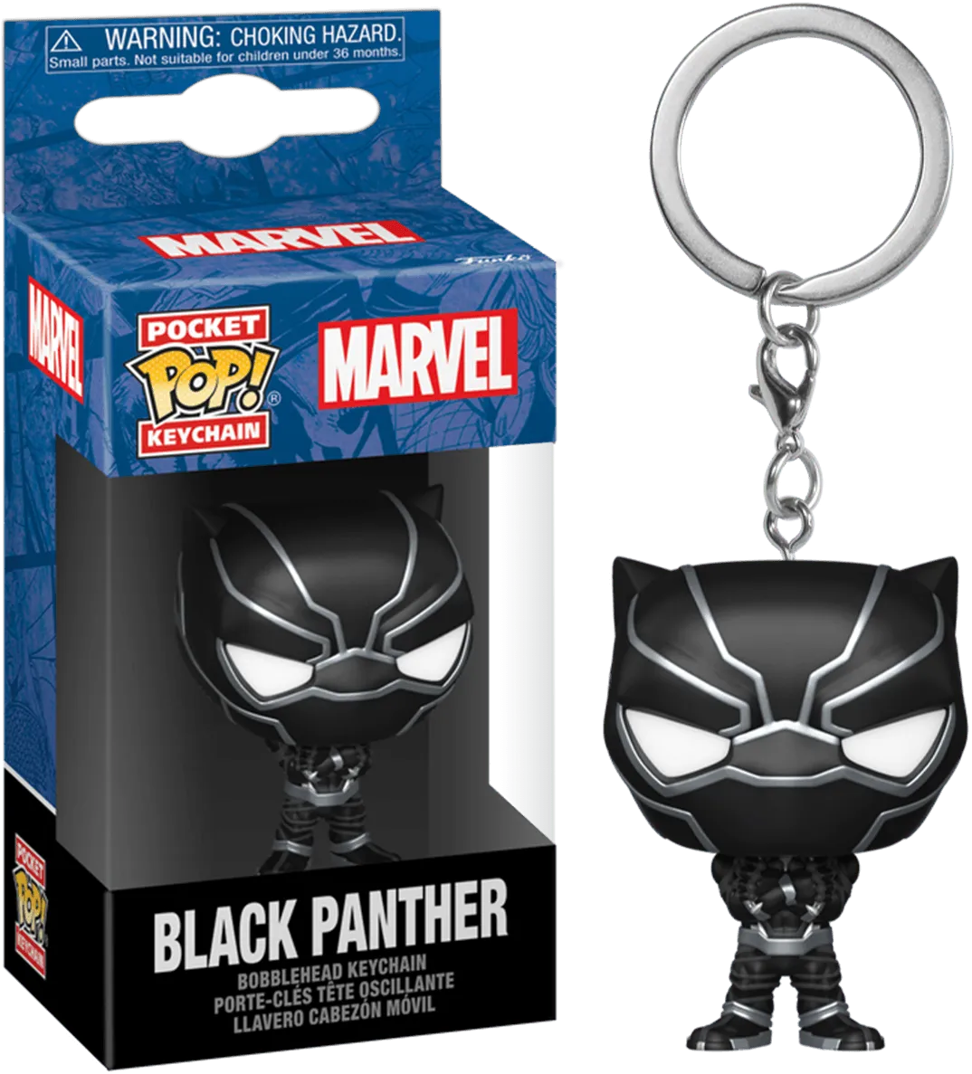 FUN82491 Marvel Comics - Black Panther New Classics Pop! Keychain - Funko - Titan Pop Culture