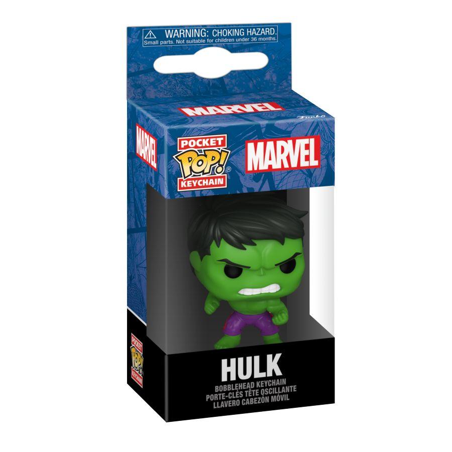 FUN82493 Marvel Comics - Hulk New Classics Pop! Keychain - Funko - Titan Pop Culture