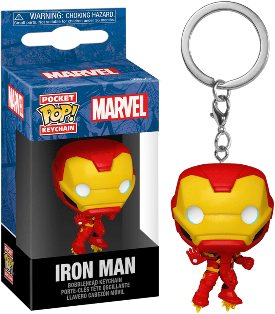 FUN82494 Marvel Comics - Iron Man New Classics Pop! Keychain - Funko - Titan Pop Culture