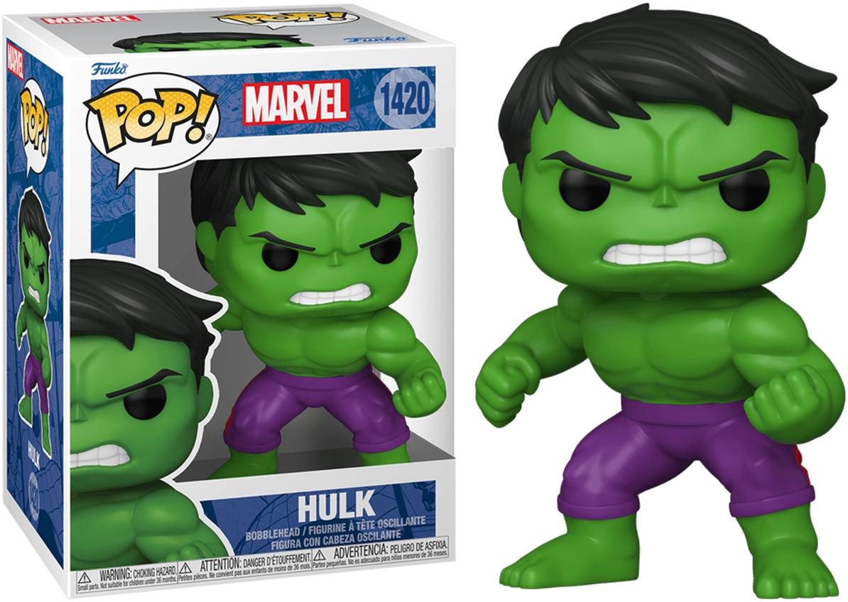 FUN82498 Marvel Comics - Hulk New Classics Pop! Vinyl - Funko - Titan Pop Culture