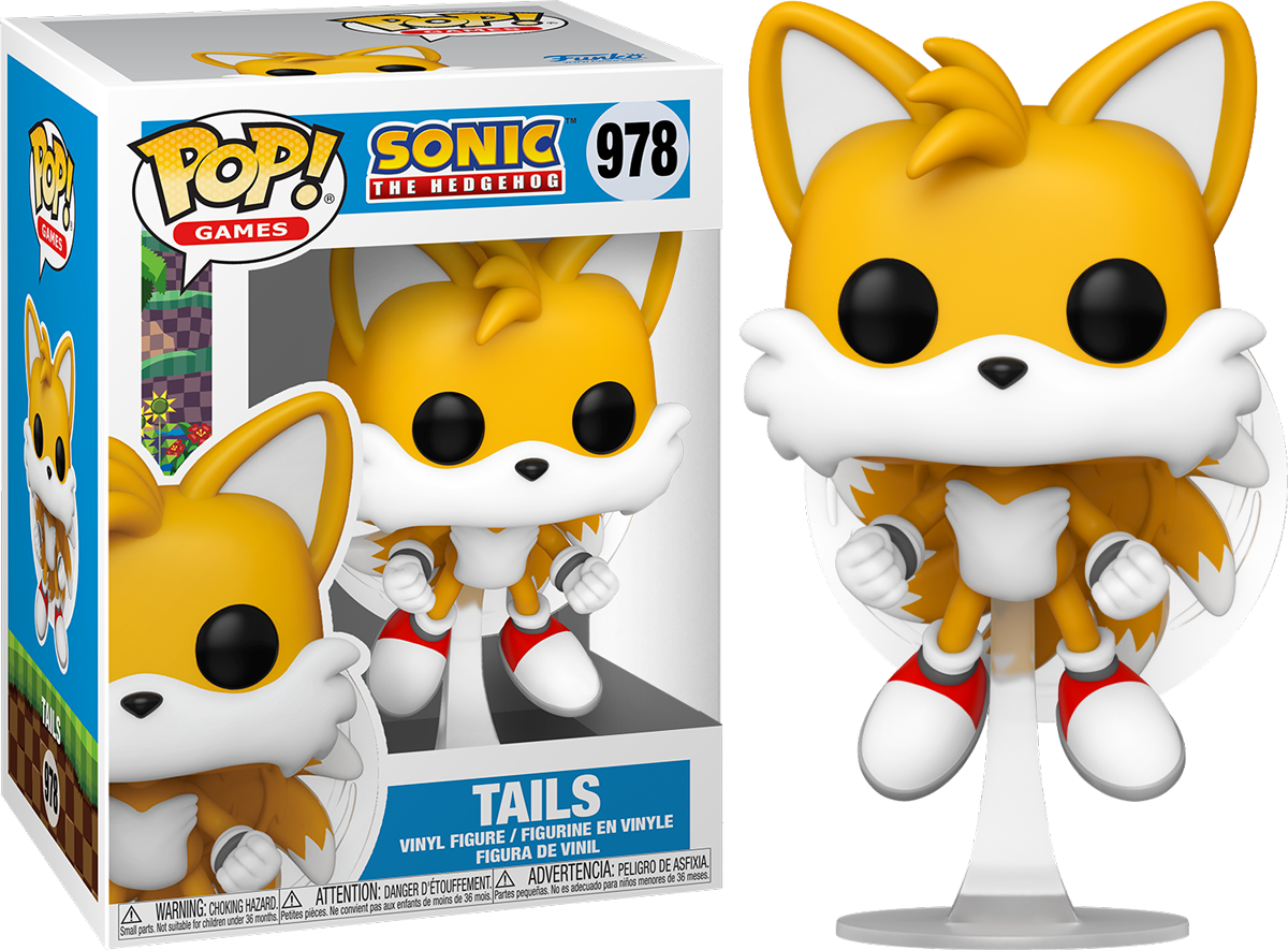 Sonic the Hedgehog - Tails (Flying) US Exclusive (with chase) Pop! Vinyl [RS]