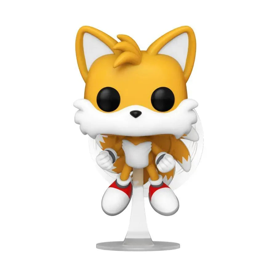 FUN82617BUNDLE Sonic the Hedgehog - Tails (Flying) US Exclusive Pop! Vinyl Chase Bundle / Case [RS] - Funko - Titan Pop Culture