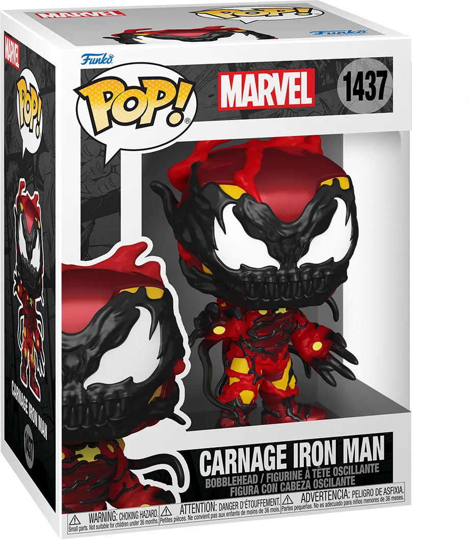 FUN82646 Marvel: Carnageized - Iron Man Pop! Vinyl - Funko - Titan Pop Culture