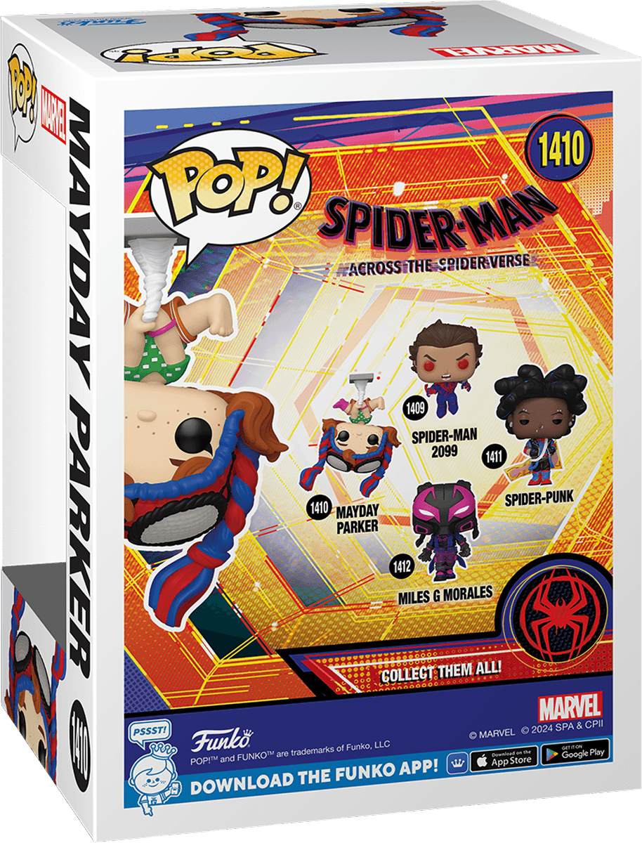 FUN82648 Spider-Man: Across the Spider-Verse - Mayday Parker Pop! Vinyl - Funko - Titan Pop Culture