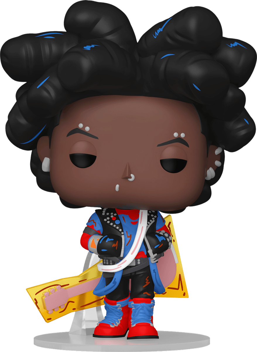 FUN82649 Spider-Man: Across the Spider-Verse - Spider-Punk (Unmasked) Pop! Vinyl - Funko - Titan Pop Culture