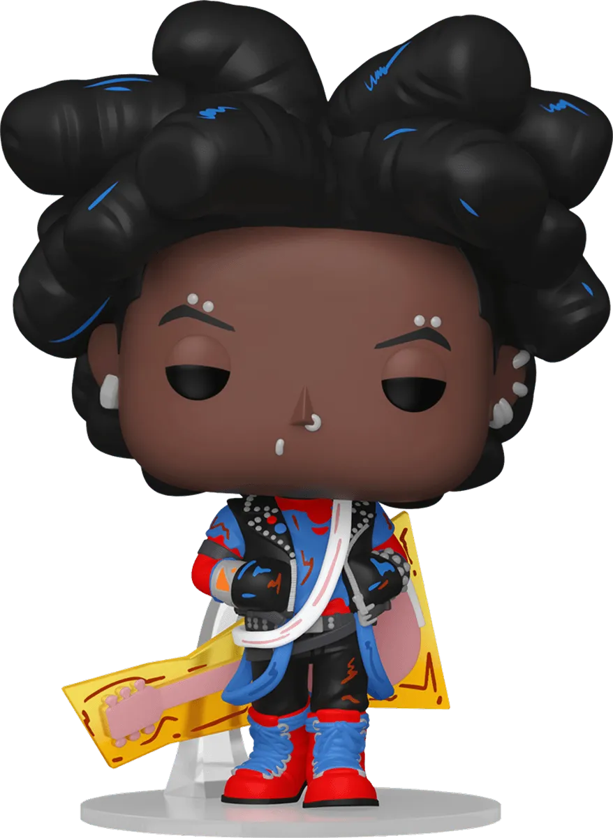 FUN82649 Spider-Man: Across the Spider-Verse - Spider-Punk (Unmasked) Pop! Vinyl - Funko - Titan Pop Culture