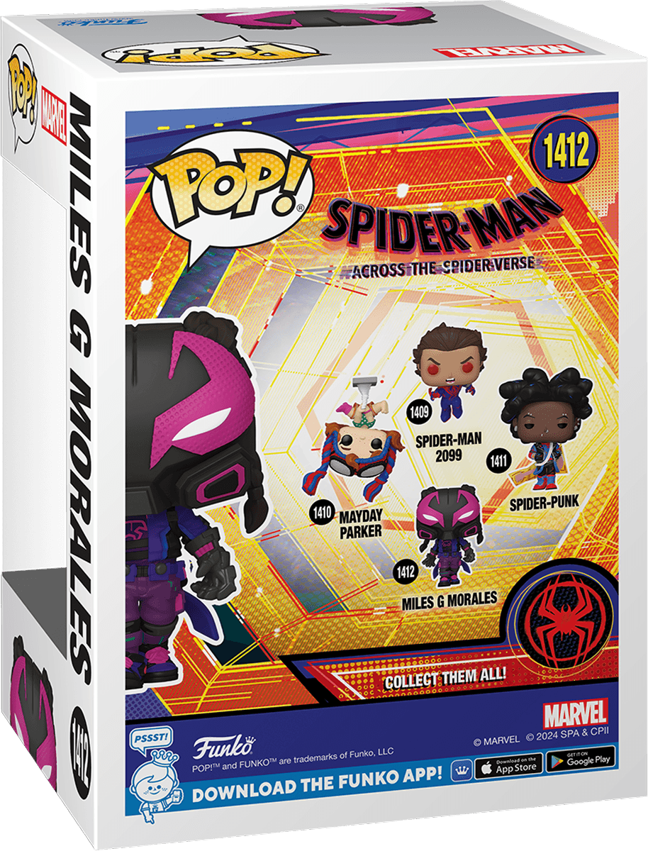 FUN82650 Spider-Man: Across the Spider-Verse - Miles G Morales (Prowler) Pop! Vinyl - Funko - Titan Pop Culture