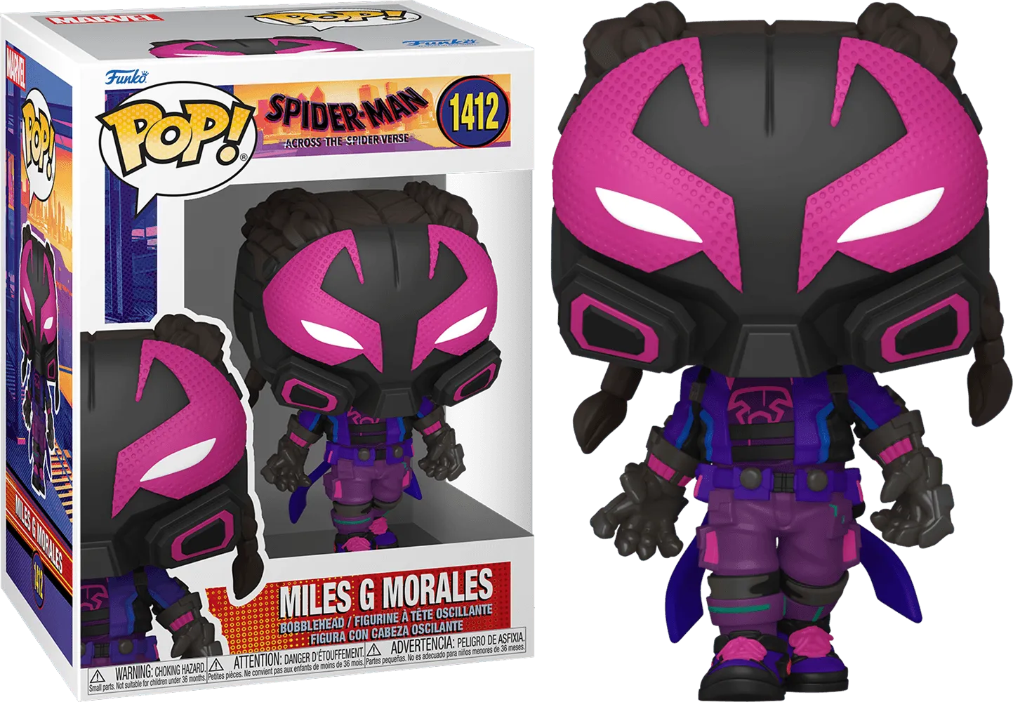 FUN82650 Spider-Man: Across the Spider-Verse - Miles G Morales (Prowler) Pop! Vinyl - Funko - Titan Pop Culture