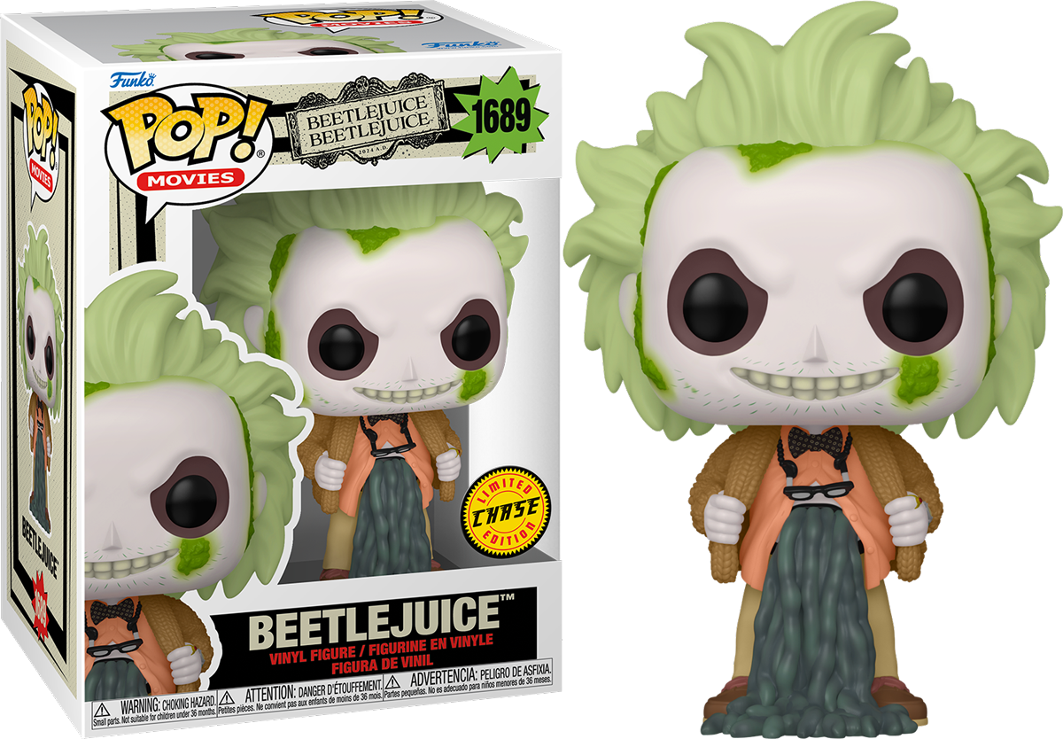 FUN82653BUNDLE Beetlejuice Beetlejuice - Beetlejuice Pop! Vinyl - Chase Bundle / Case - Funko - Titan Pop Culture