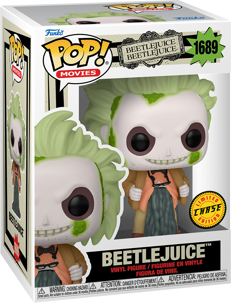 FUN82653BUNDLE Beetlejuice Beetlejuice - Beetlejuice Pop! Vinyl - Chase Bundle / Case - Funko - Titan Pop Culture