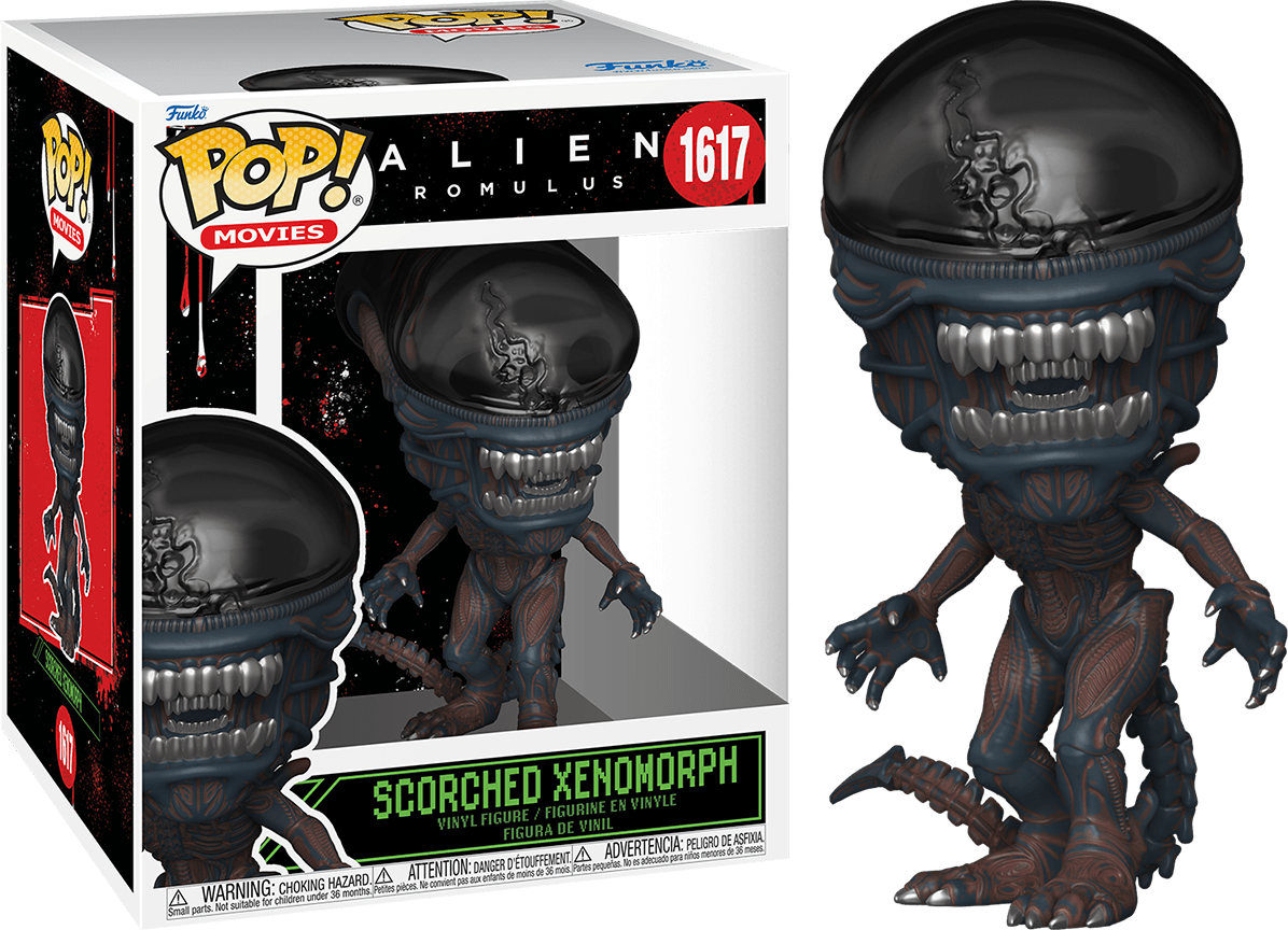 FUN82659 Alien: Romulus - Scorched Xenomorph 6" Pop! Vinyl - Funko - Titan Pop Culture