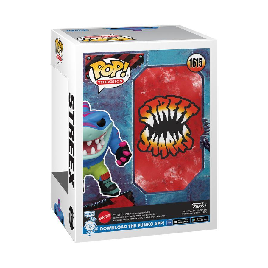 FUN82660 Street Sharks - Streex Pop! Vinyl - Funko - Titan Pop Culture