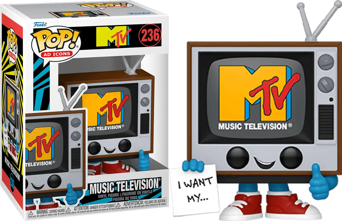 FUN82663 MTV - Music Television Pop! Vinyl - Funko - Titan Pop Culture