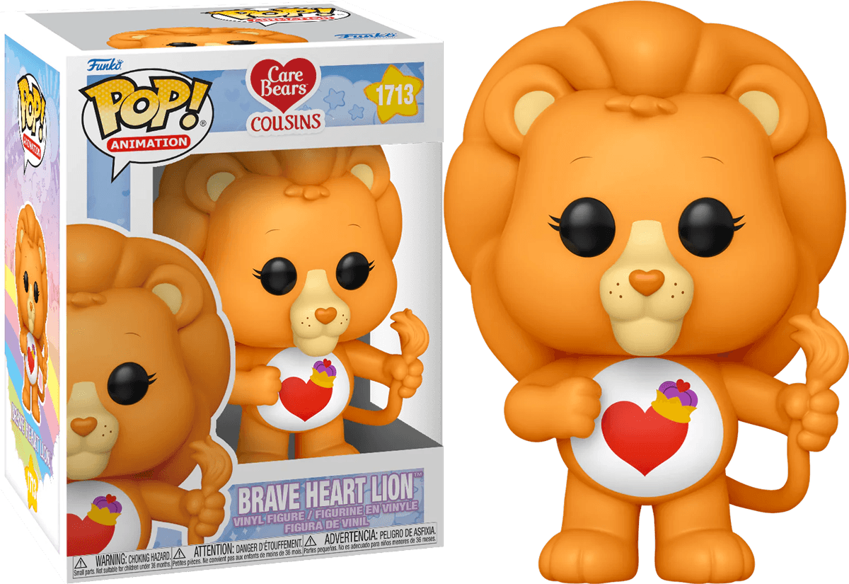 FUN82664 Care Bears - Brave Heart Lion Pop! Vinyl - Funko - Titan Pop Culture