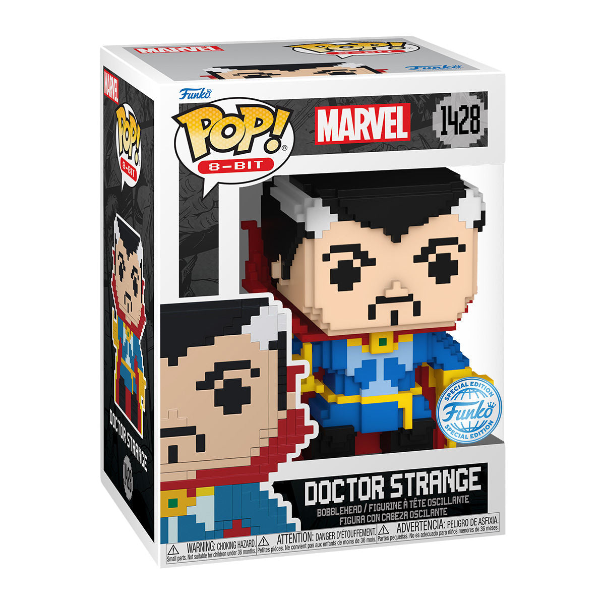 FUN82701 Marvel Comics - Dr Strange 8-Bit US Exclusive Pop! Vinyl [RS] - Funko - Titan Pop Culture