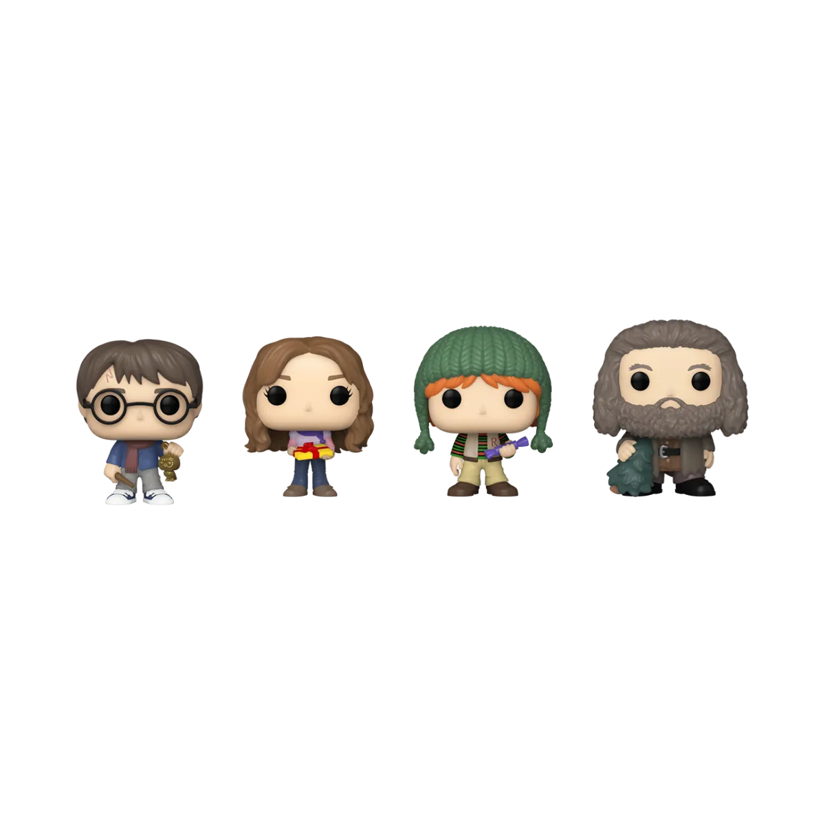 FUN82706 Harry Potter - Tree Holiday US Exclusive Pocket Pop! 4-Pack [RS] - Funko - Titan Pop Culture