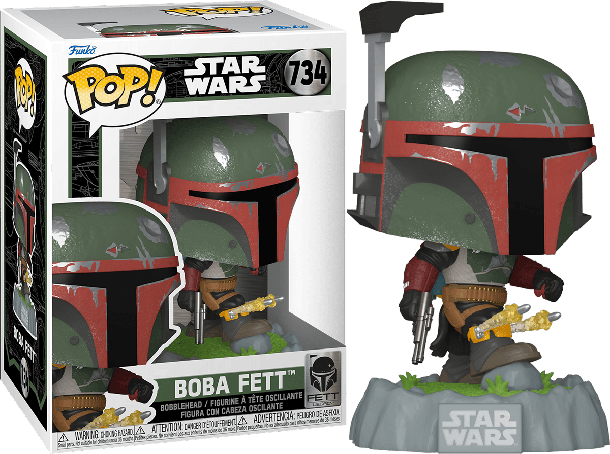 FUN82722 Star Wars: Fett Legacy - Boba Fett (with Rockets) Pop! Vinyl - Funko - Titan Pop Culture