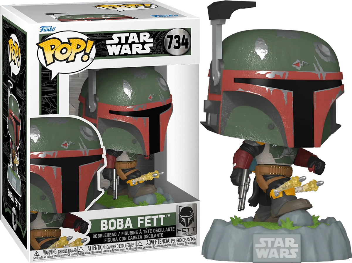 FUN82722 Star Wars: Fett Legacy - Boba Fett (with Rockets) Pop! Vinyl - Funko - Titan Pop Culture