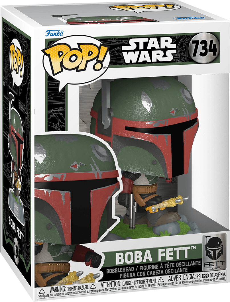 FUN82722 Star Wars: Fett Legacy - Boba Fett (with Rockets) Pop! Vinyl - Funko - Titan Pop Culture