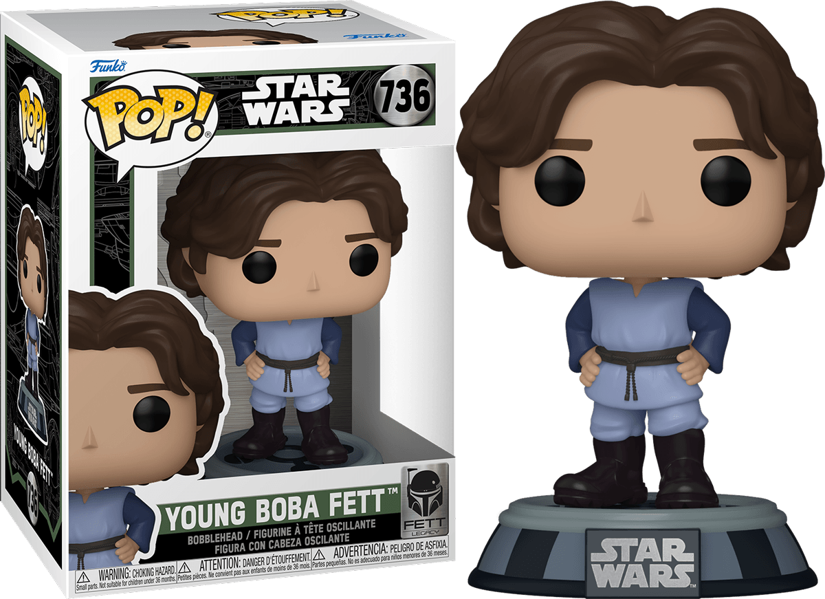 FUN82724 Star Wars: Fett Legacy - Boba Fett (Young) Pop! Vinyl - Funko - Titan Pop Culture