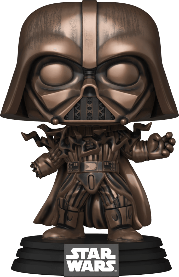 FUN82727 Star Wars - Darth Vader Bronze Metallic Pop! Vinyl [RS] - Funko - Titan Pop Culture