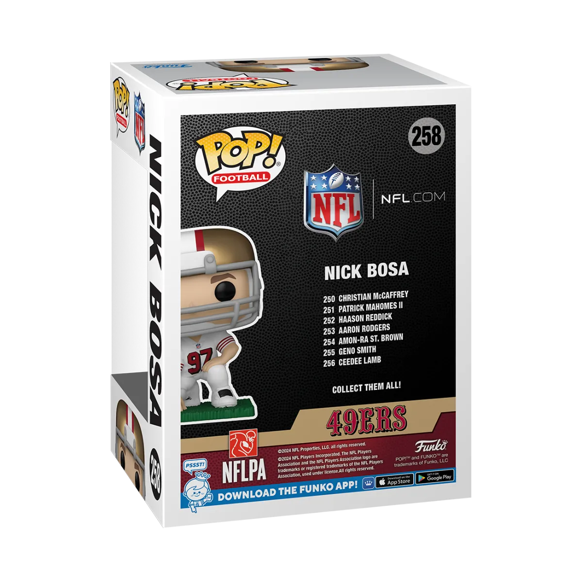 FUN82730 NFL: 49ers - Nick Bosa US Exclusive Pop! Vinyl [RS] - Funko - Titan Pop Culture