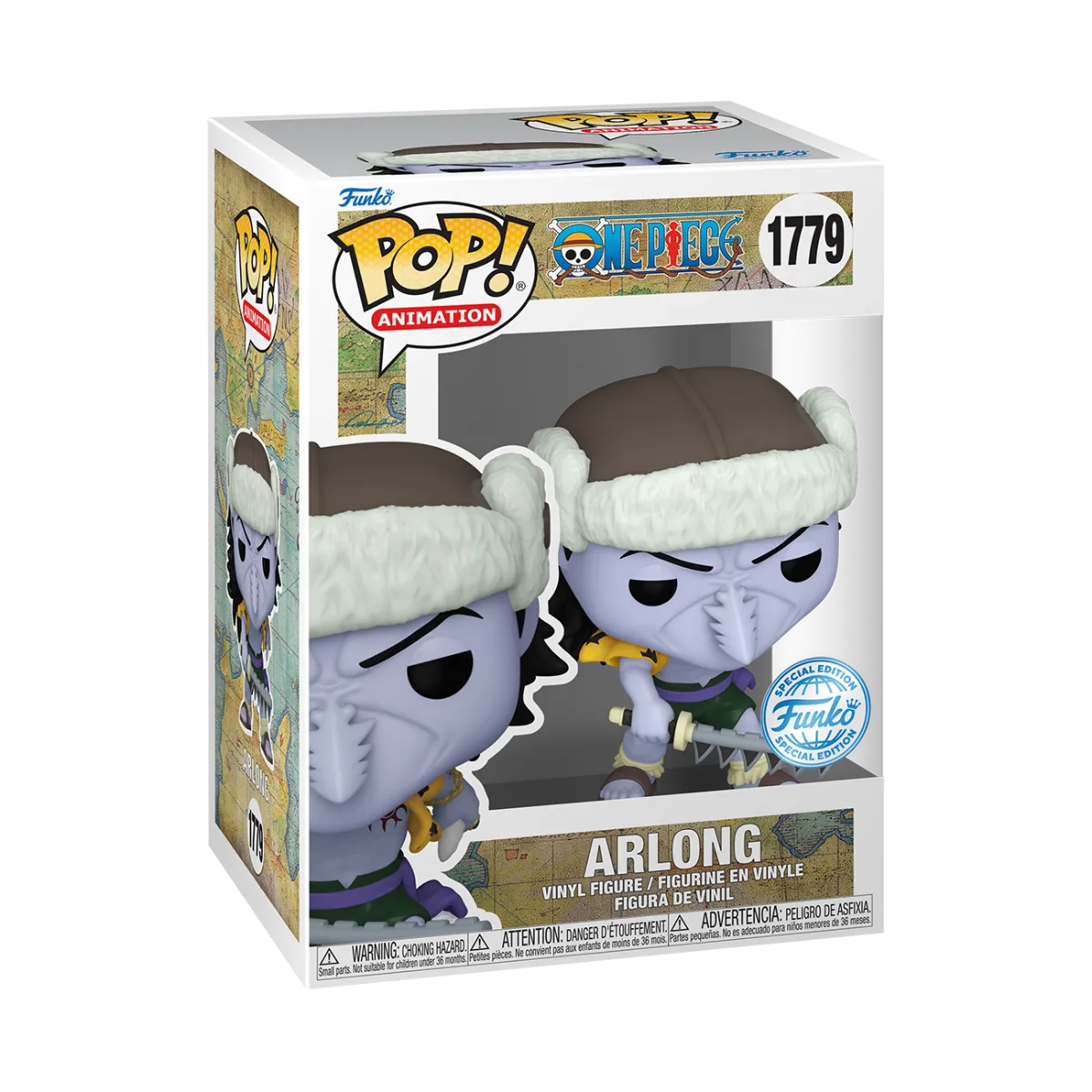 FUN82761 One Piece - Arlong US Exclusive Pop! Vinyl [RS] - Funko - Titan Pop Culture