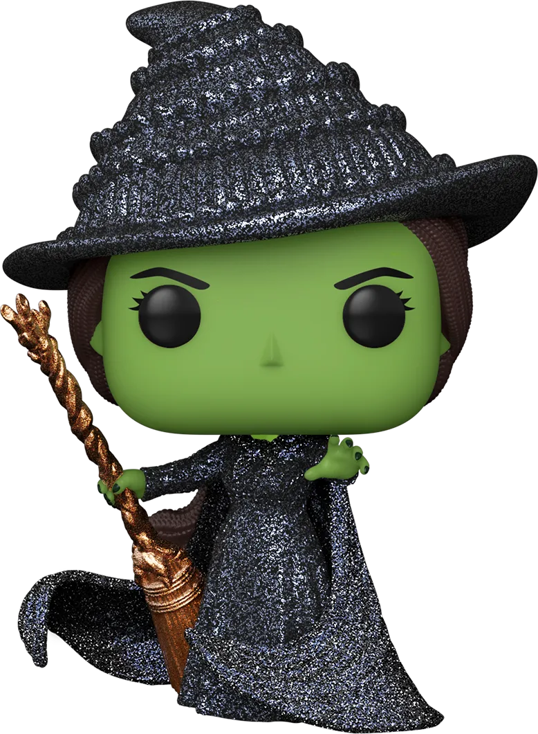 FUN82762 Wicked (2024) - Elphaba US Exclusive Glitter Pop! Vinyl [RS] - Funko - Titan Pop Culture