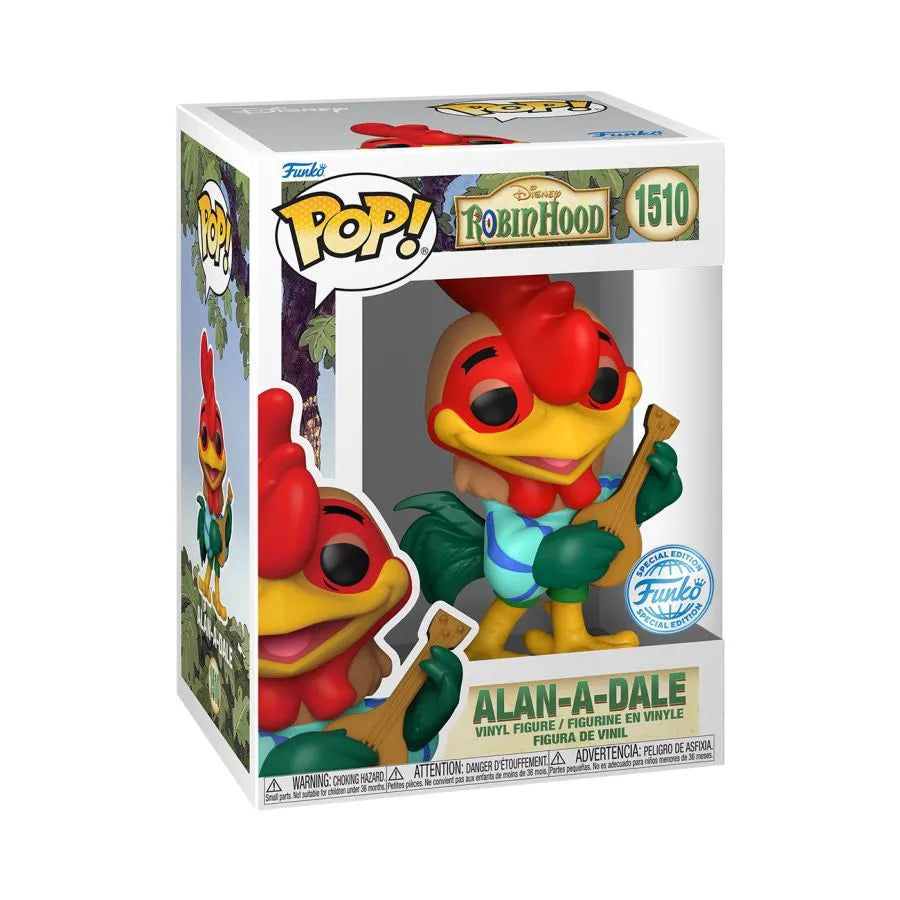 FUN82764 Robin Hood - Alan-A-Dale US Exclusive Pop! Vinyl [RS] - Funko - Titan Pop Culture