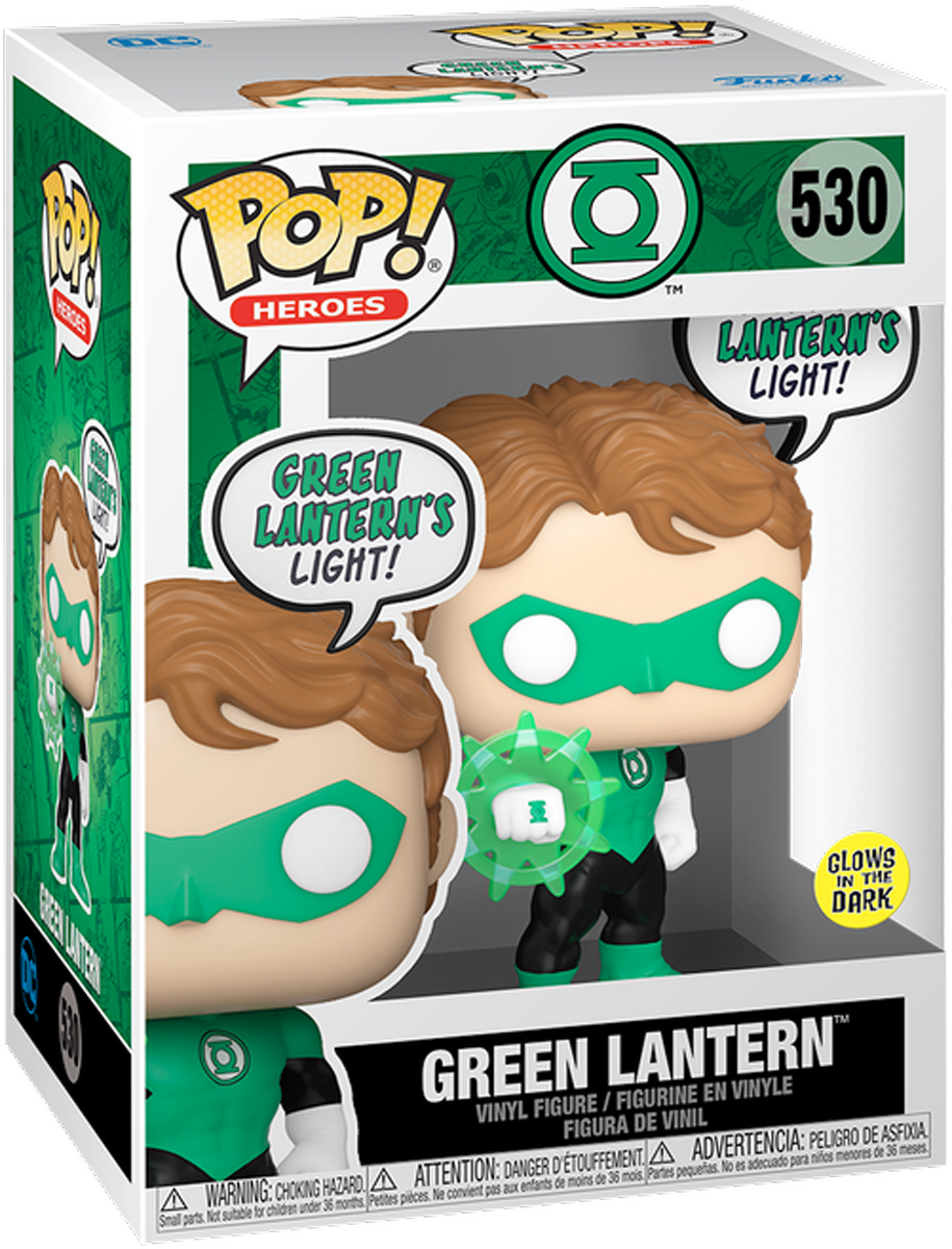 FUN82765 DC Comics - Green Lantern (Beware) Glow in the Dark Pop! Vinyl - Funko - Titan Pop Culture