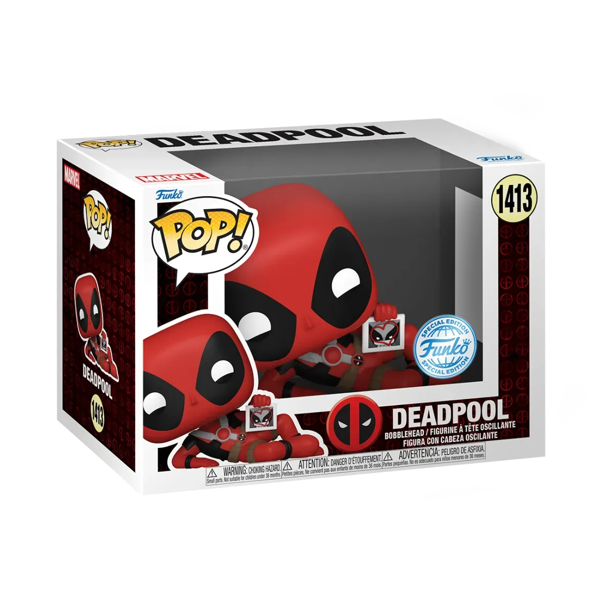 FUN82768 Deadpool - Deadpool Hearts Wolverine Pop! Vinyl [RS] - Funko TBA - Titan Pop Culture