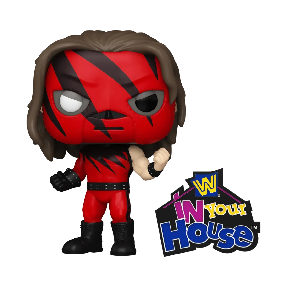 FUN82770 WWE - Kane US Exclusive Pop! Vinyl with Enamel Pin [RS] - Funko - Titan Pop Culture