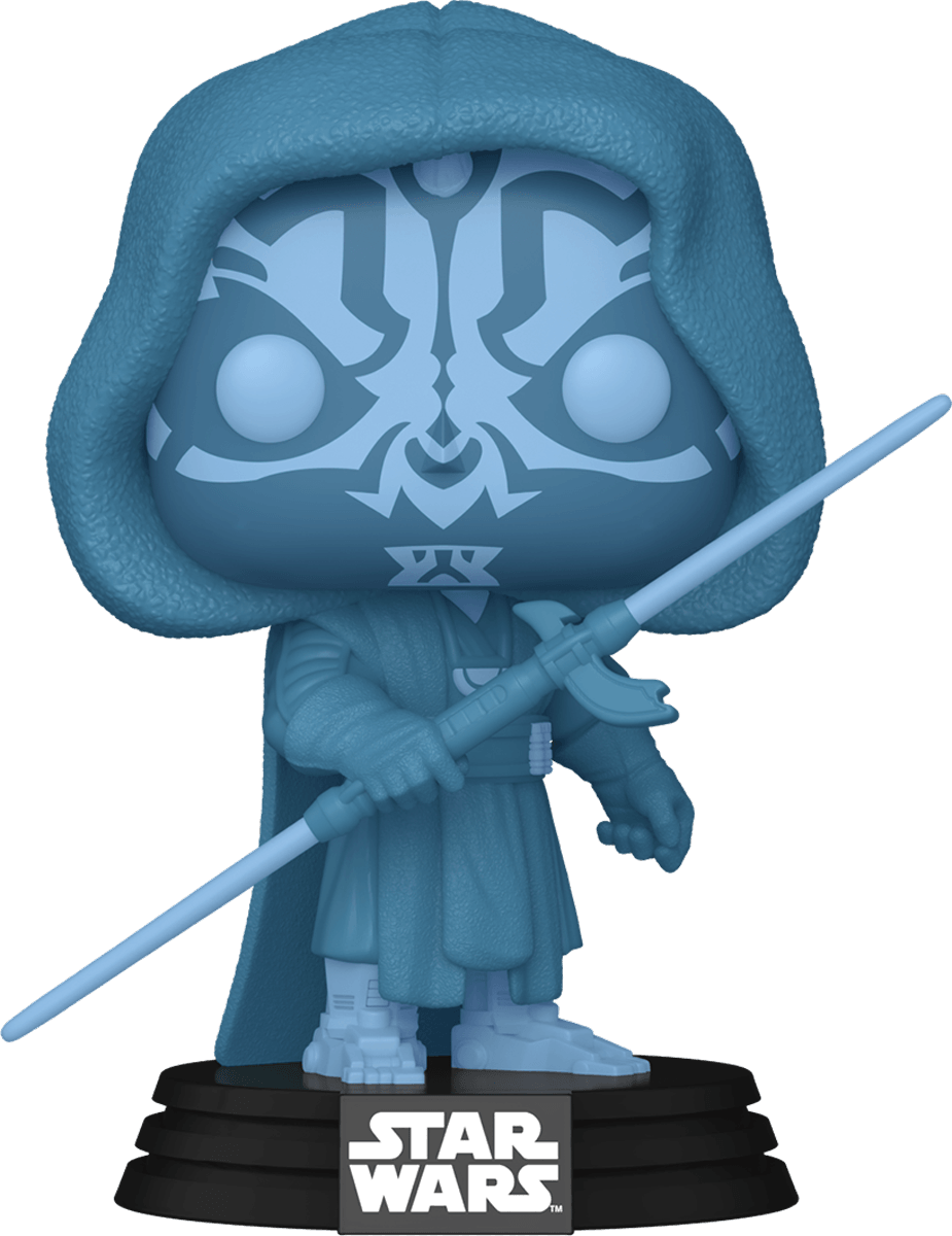 FUN82771 Star Wars: Darkside - Darth Maul (Hologram) US Exclusive Glow Pop! Vinyl [RS] - Funko - Titan Pop Culture