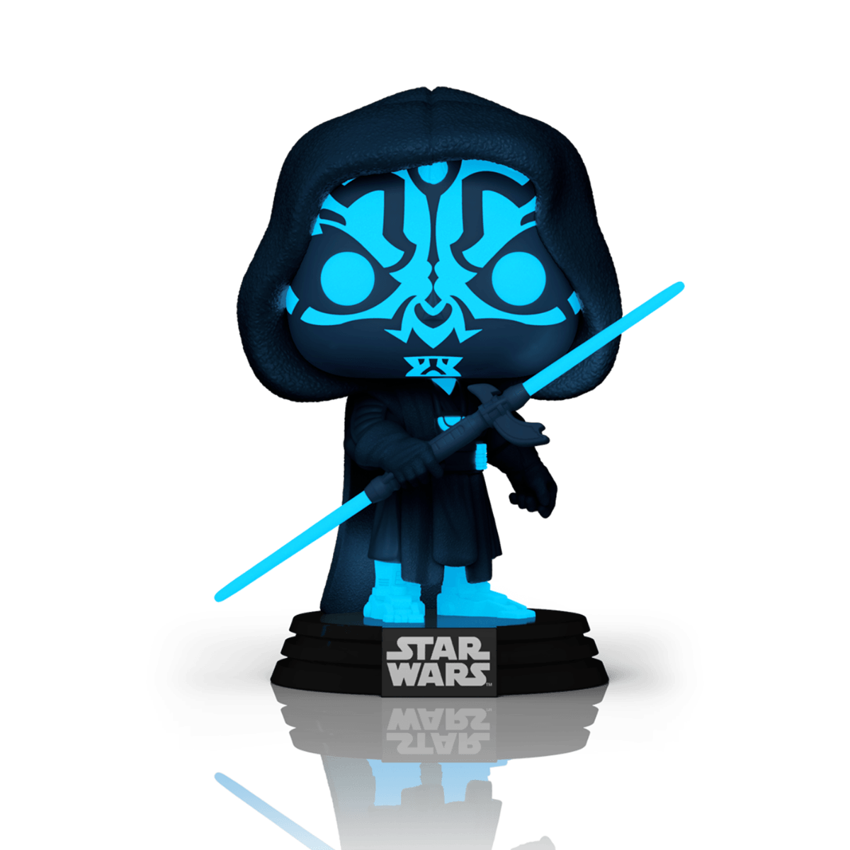 FUN82771 Star Wars: Darkside - Darth Maul (Hologram) US Exclusive Glow Pop! Vinyl [RS] - Funko - Titan Pop Culture