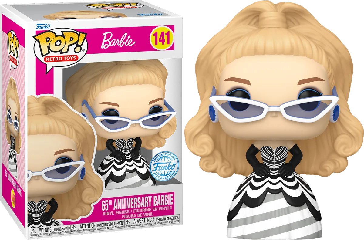 FUN82778 Barbie - Barbie 65th Anniversary US Exclusive Pop! Vinyl [RS] - Funko - Titan Pop Culture