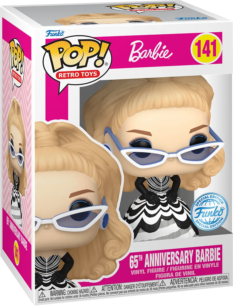 FUN82778 Barbie - Barbie 65th Anniversary US Exclusive Pop! Vinyl [RS] - Funko - Titan Pop Culture