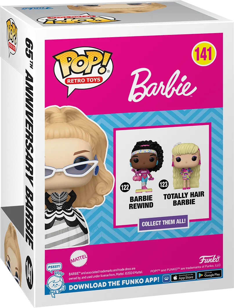 FUN82778 Barbie - Barbie 65th Anniversary US Exclusive Pop! Vinyl [RS] - Funko - Titan Pop Culture