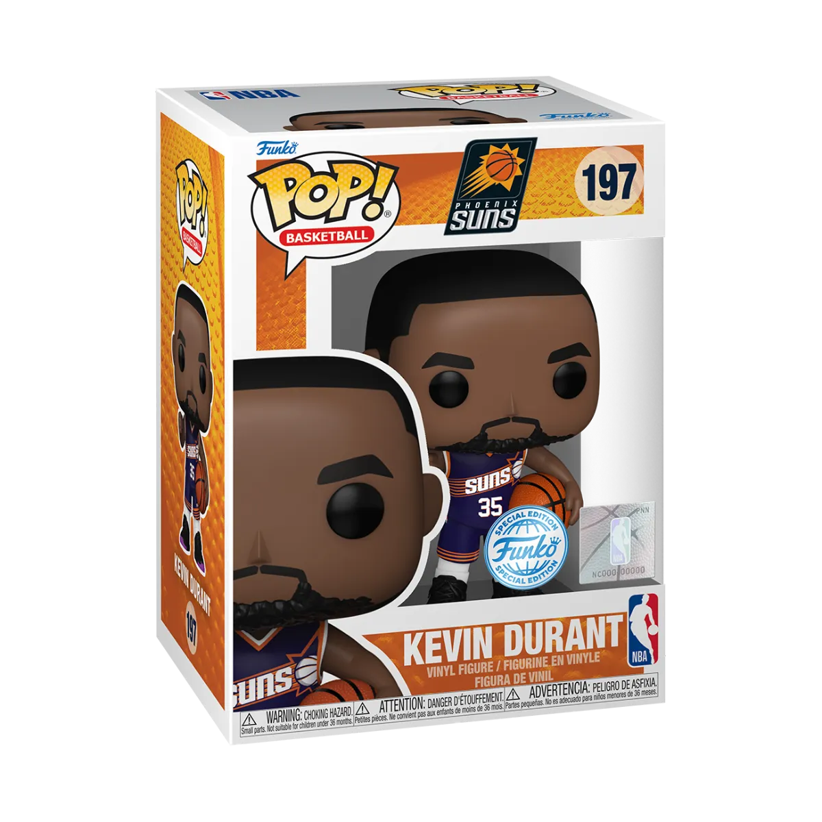 NBA: Suns - Kevin Durant US Exclusive Pop! Vinyl [RS]