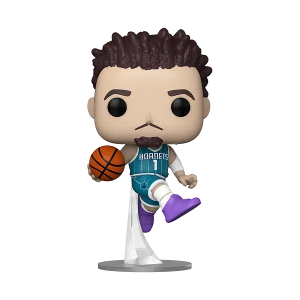 FUN82829 NBA: Hornets - LaMelo Ball US Exclusive Pop! Vinyl [RS] - Funko - Titan Pop Culture