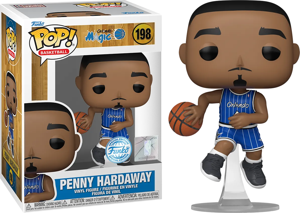 NBA: Legends - Figura de vinilo pop exclusiva de Penny Hardaway para EE. UU. [RS]