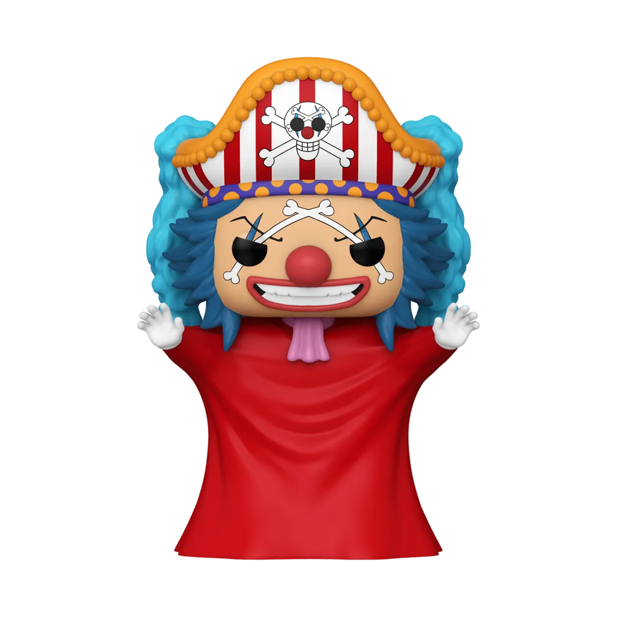 FUN82834 One Piece - Buggy the Genius Jester US Exclusive Pop! Vinyl [RS] - Funko - Titan Pop Culture