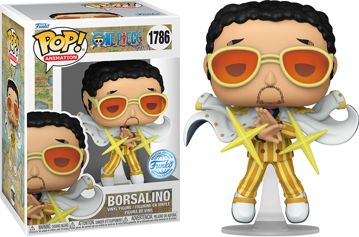 One Piece - Borsalino (Admiral Kizaru) US Exclusive Pop! Vinyl [RS]