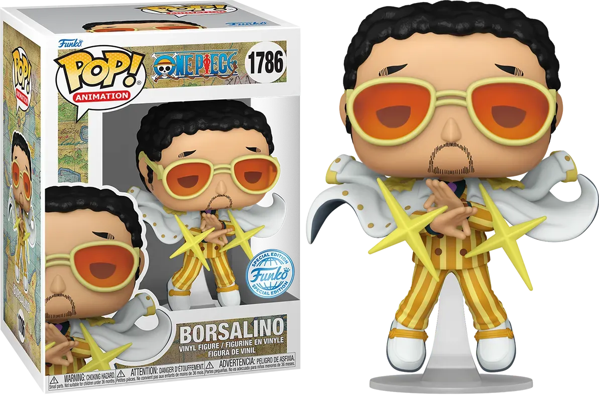 FUN82836 One Piece - Borsalino (Admiral Kizaru) US Exclusive Pop! Vinyl [RS] - Funko - Titan Pop Culture