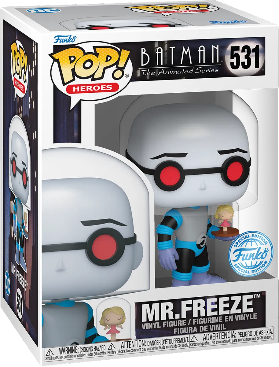 FUN82837 Batman (Animated Series) - Mr. Freeze US Exclusive Pop! Vinyl [RS] - Funko - Titan Pop Culture