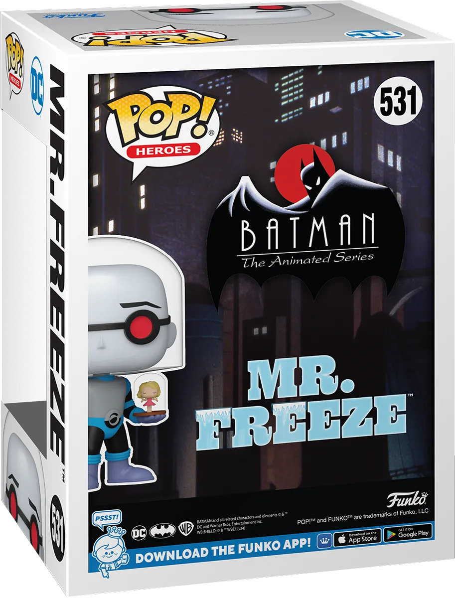 FUN82837 Batman (Animated Series) - Mr. Freeze US Exclusive Pop! Vinyl [RS] - Funko - Titan Pop Culture